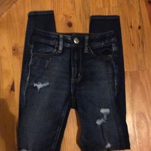 Sz 00 American Eagle High Waisted Jeans